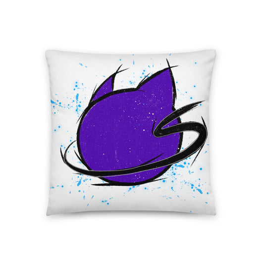 Spacekat - Basic Pillow - Anniversary Logo