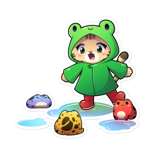 Nukkuler  - Sticker - Frogs