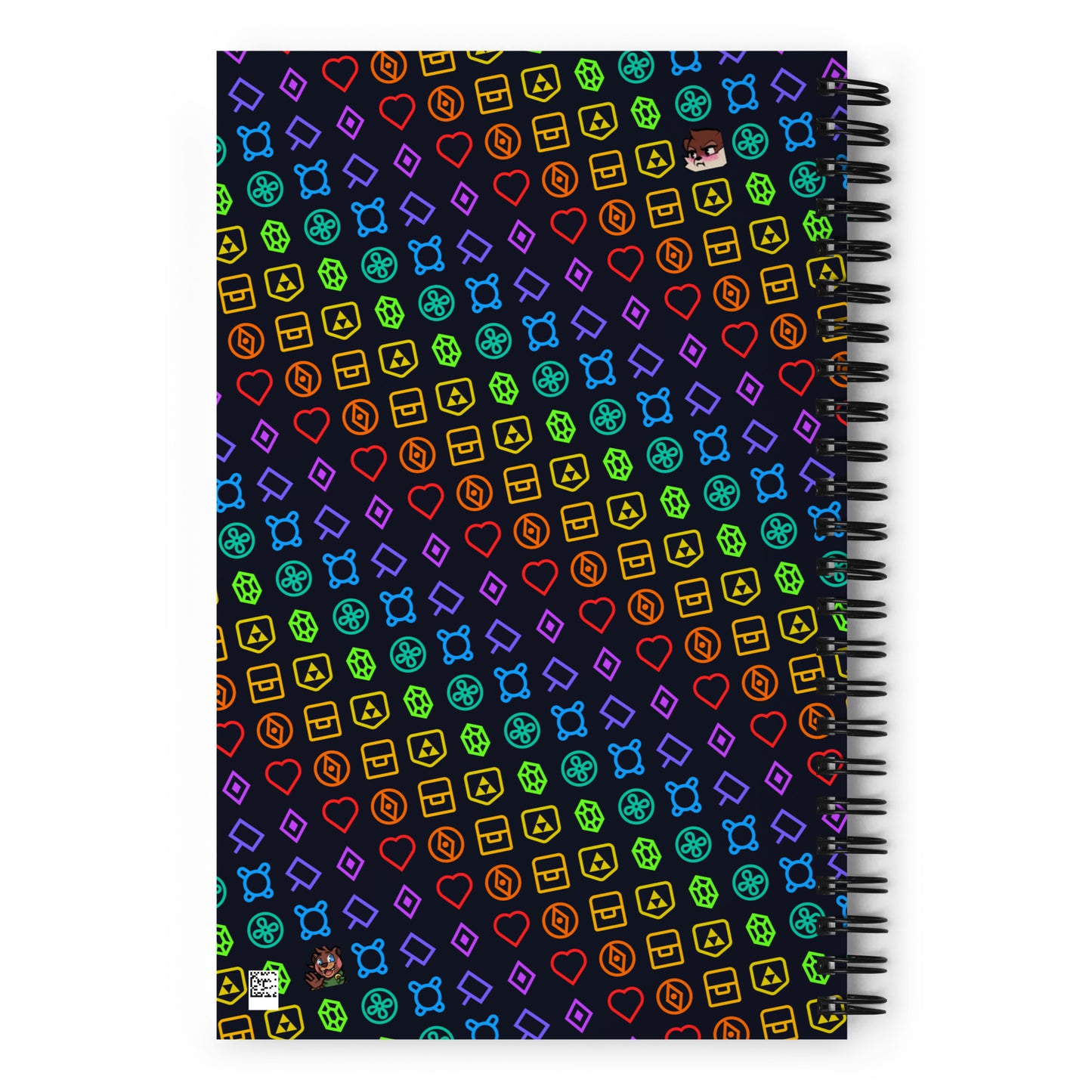 Zeldathon - Spiral Notebook - Icons
