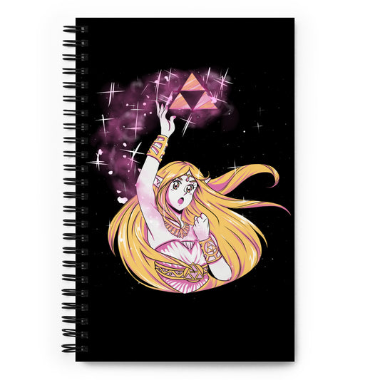 Zeldathon - Spiral Notebook - Sailor Zelda