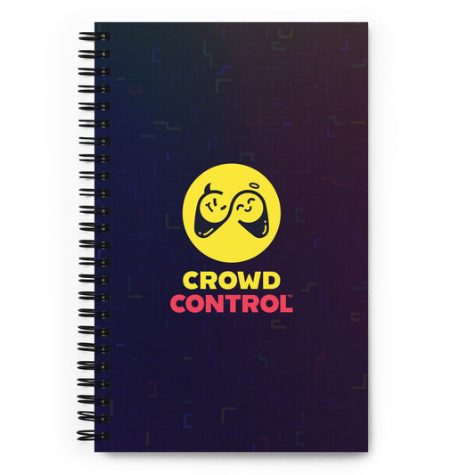 Crowd Control™ - Spiral Notebook - Crowd Control Icon