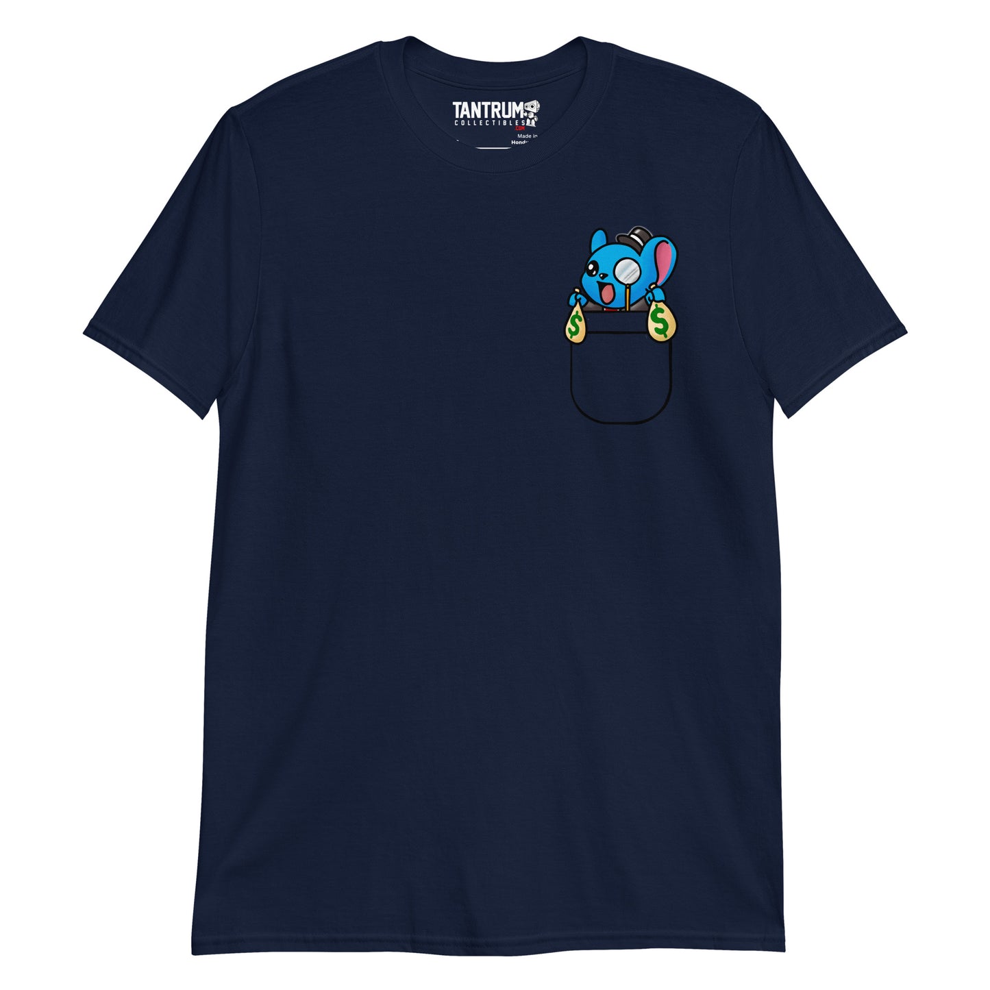 MrMightyMouse - Unisex T-Shirt - Printed Pocket Rich
