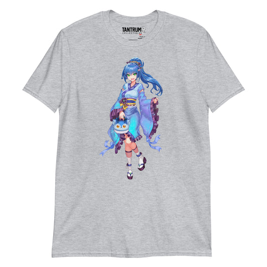 Kiara_TV -  Unisex T-Shirt- Kiara Yukata Ver. Debut Art