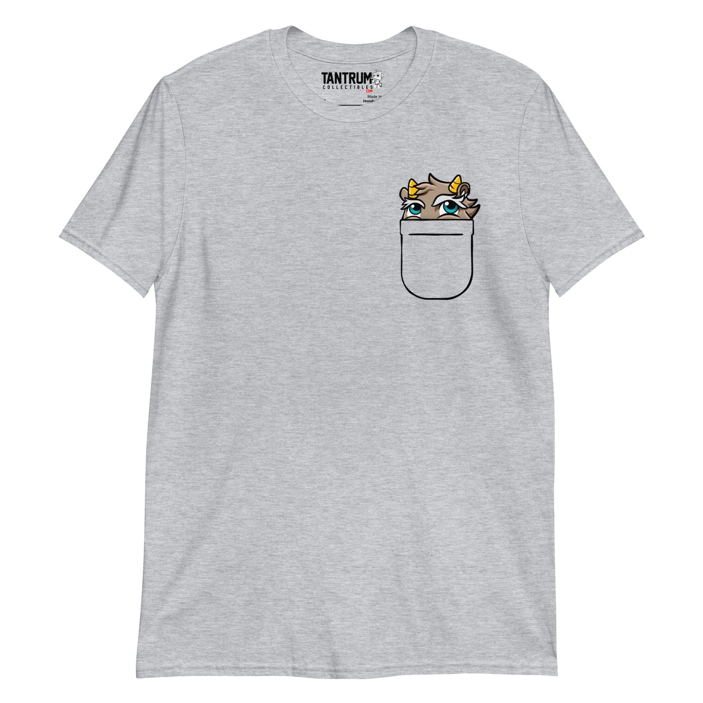 Cliffy - Unisex T-Shirt - Printed Pocket Lurk