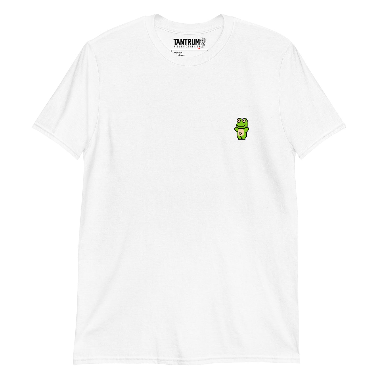 Adef - Short-Sleeve Unisex T-Shirt - 8 Bit Frog