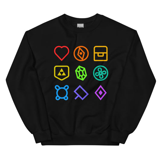 Zeldathon - Unisex Sweatshirt - Icons