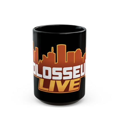 Colosseum Live  - Black Mug - "Colosseum Live" Logo
