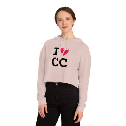 Crowd Control™ - Women’s Cropped Hooded Sweatshirt