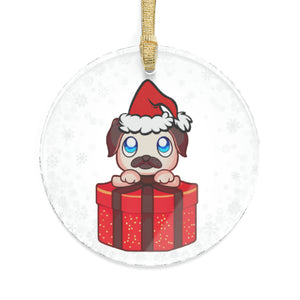 Andy - Acrylic Ornament - Christmas Present Andy