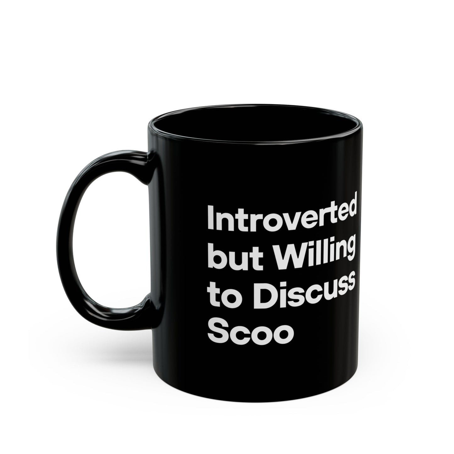 Lucah - Black Mug - Discuss Scoo