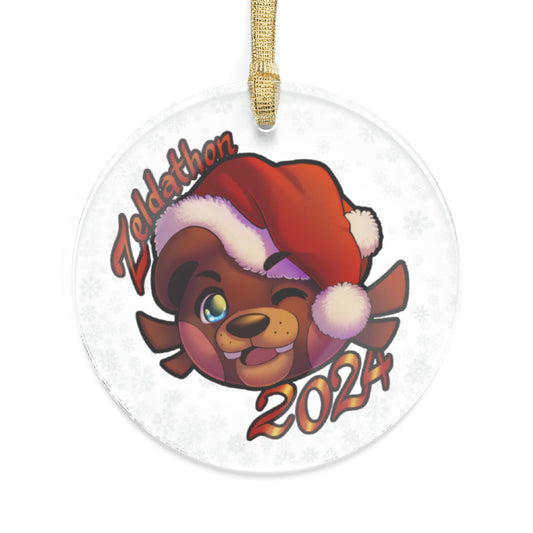 Zeldathon - Acrylic Ornament - Holiday Finn