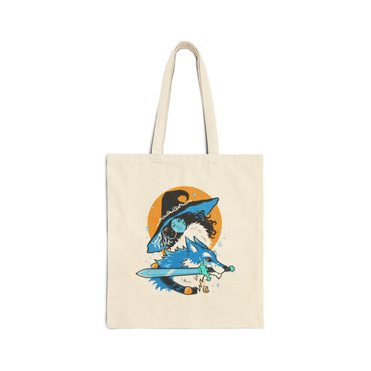 Lobosjr - Cotton Canvas Tote Bag - Rannilobos