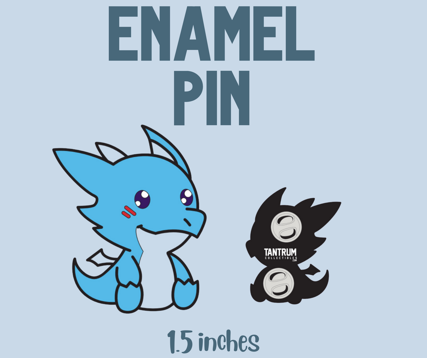 The Dragon Feeney - Enamel Pin - Sit