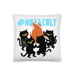 Spacekat - Basic Pillow - #NotACult