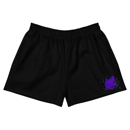 Spacekat - Women’s Athletic Shorts- Anniversary Logo (Streamer Purchase)