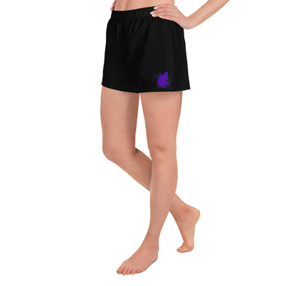 Spacekat - Women’s Athletic Shorts- Anniversary Logo (Streamer Purchase)
