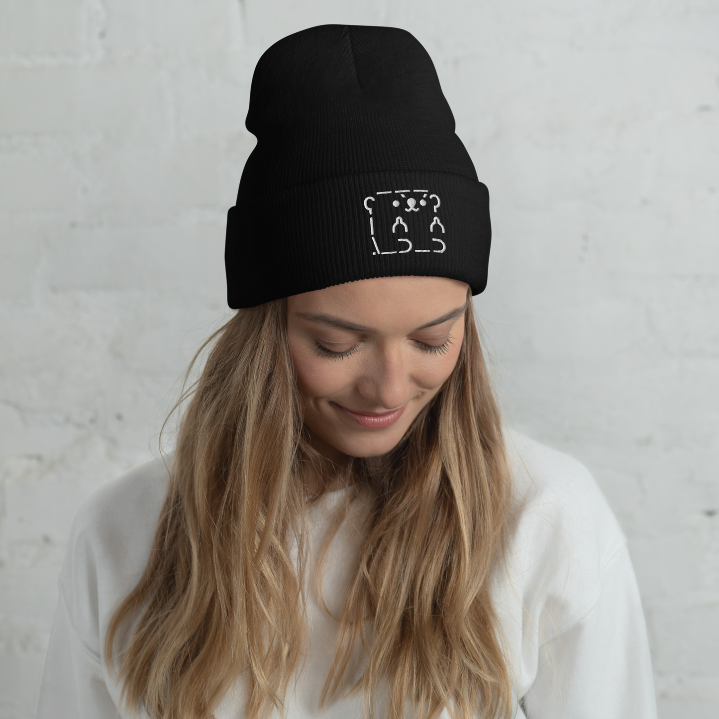 Burr - Cuffed Beanie - Naughty Symbol Bear