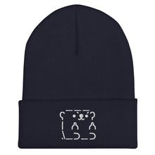 Load image into Gallery viewer, Burr - Cuffed Beanie - Naughty Symbol Bear
