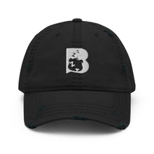 Load image into Gallery viewer, Burr - Distressed Dad Hat - Sleepi B Logo

