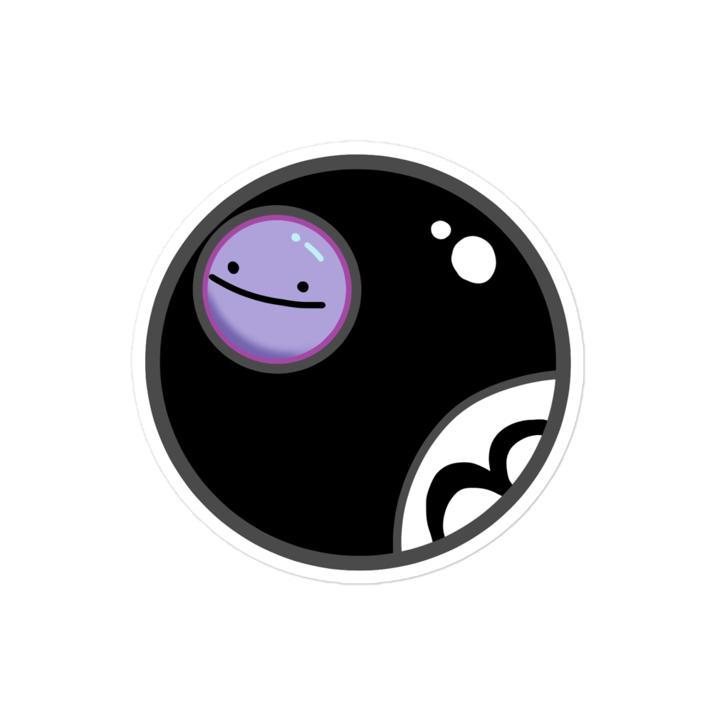 Micromads - Bubble-Free Stickers - 8Ball (Wave 1)