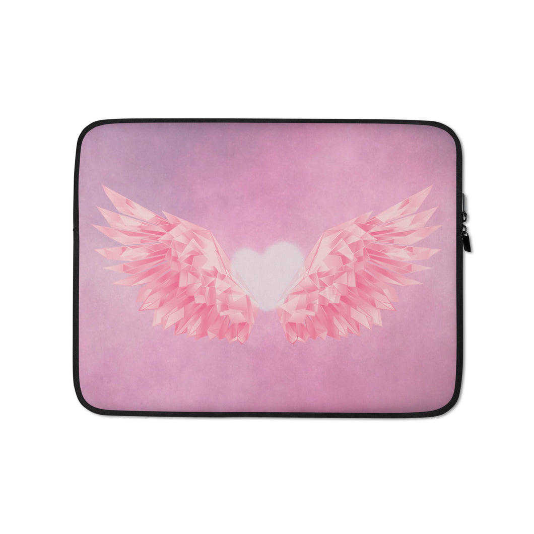 Baeginning - Laptop Sleeve - Pink Wings (Streamer Purchase)