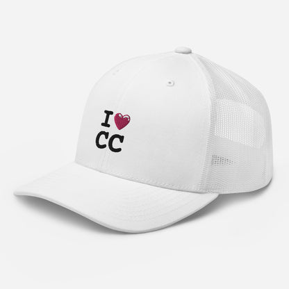 Crowd Control™ - Trucker Cap - I Heart CC