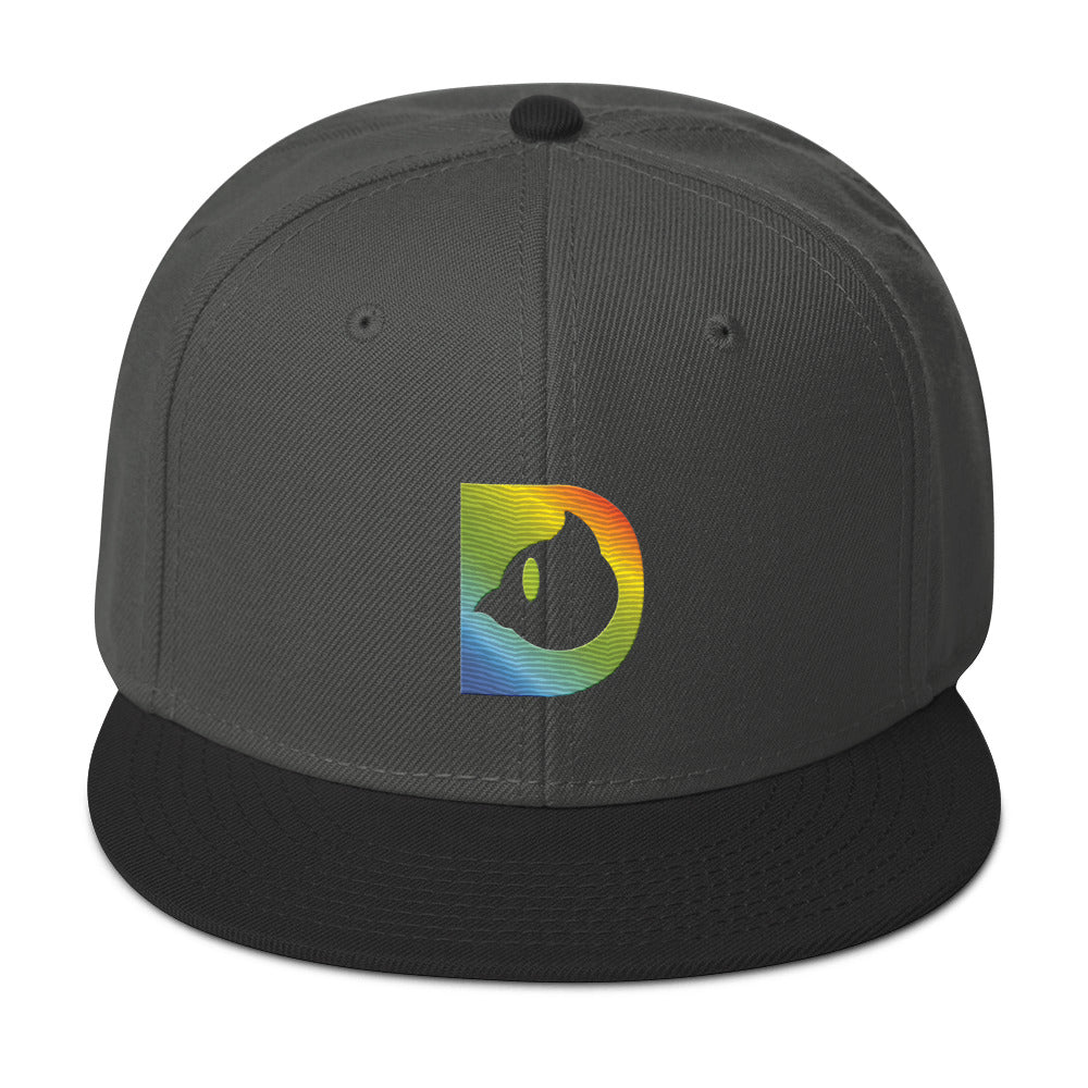 Dangers - Snapback Hat - Rainbow D