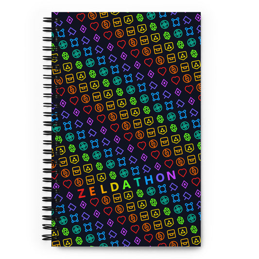 Zeldathon - Spiral Notebook - Icons
