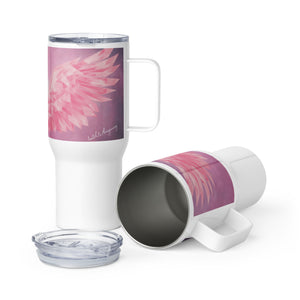 Baeginning - Travel Mug - Pink Wings (Streamer Purchase)