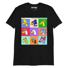 Load image into Gallery viewer, The Dragon Feeney - Unisex T-Shirt - Honk Polyptych
