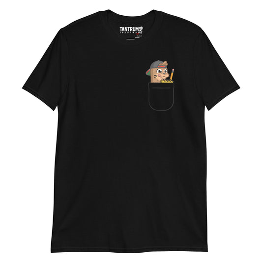 Chambo - Unisex T-Shirt - Printed Pocket (Series 1) Notes (Streamer Purchase)