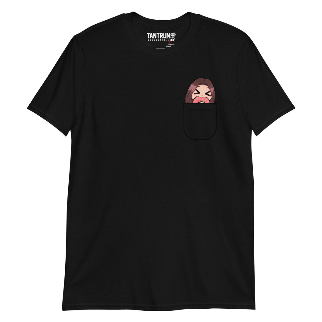 SydSereia - Unisex T-Shirt - Printed Pocket Nom