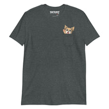 Load image into Gallery viewer, HeyyDelta - Unisex T-Shirt - Printed Pocket Hey (Streamer Purchase)
