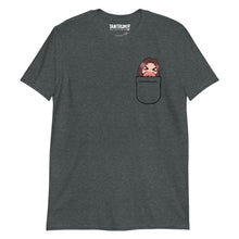 Load image into Gallery viewer, SydSereia - Unisex T-Shirt - Printed Pocket Nom
