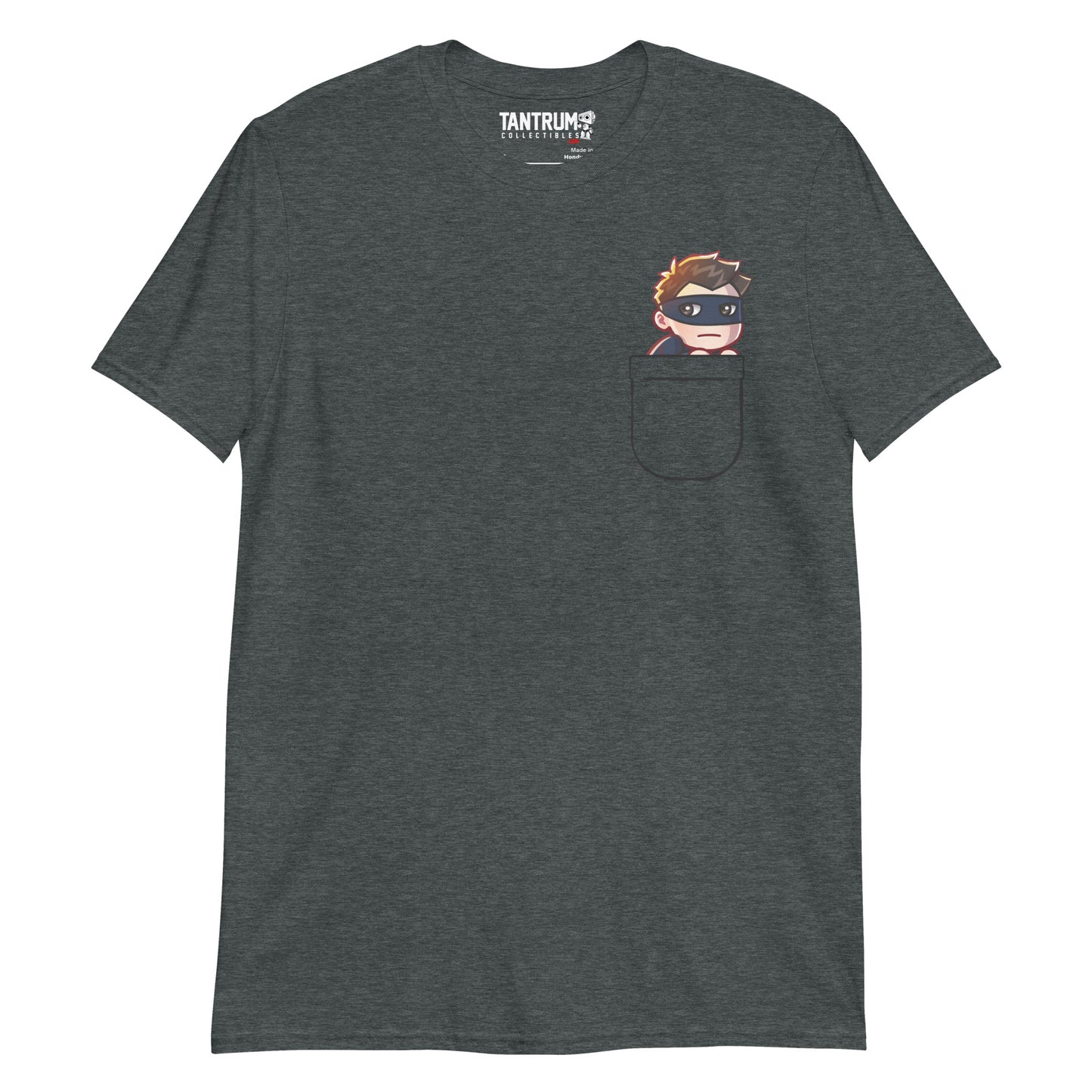 Trikslyr - Unisex T-Shirt - Printed Pocket Sneaky