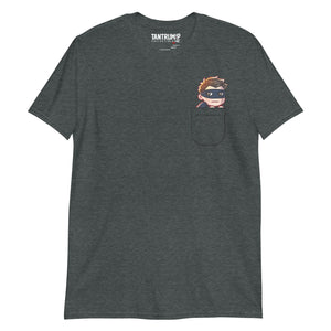 Trikslyr - Unisex T-Shirt - Printed Pocket Sneaky