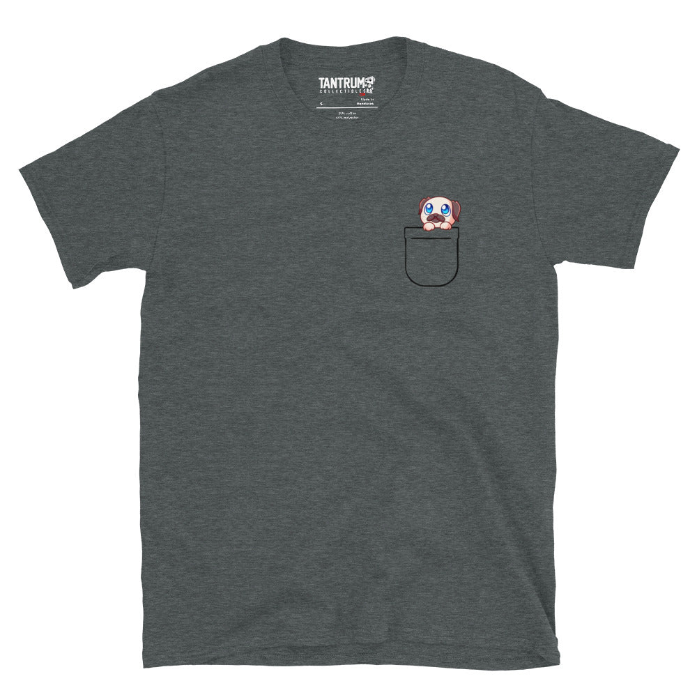 Andy - Unisex T-Shirt - Printed Pocket Lurk