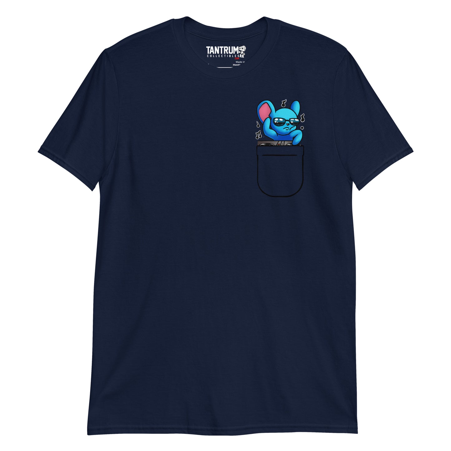 MrMightMouse - Unisex T-Shirt - Printed Pocket Banger