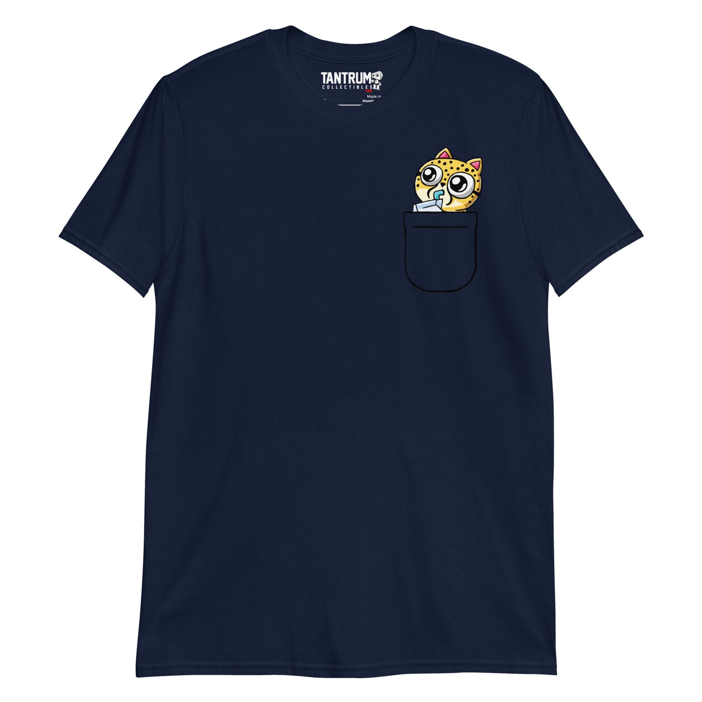 Spacekat - Unisex T-Shirt - Printed Pocket Sip