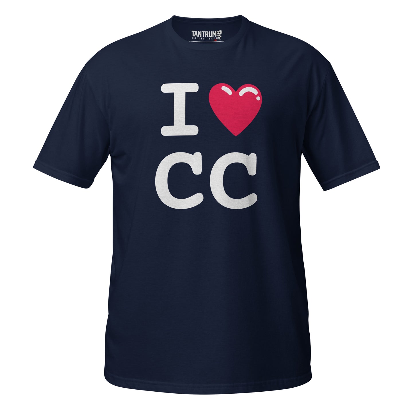 Crowd Control™ - Short-Sleeve Unisex T-Shirt - I Heart CC