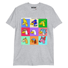 Load image into Gallery viewer, The Dragon Feeney - Unisex T-Shirt - Honk Polyptych
