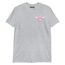 Load image into Gallery viewer, Baeginning - Unisex T-Shirt - Chest Printed Angel Heart
