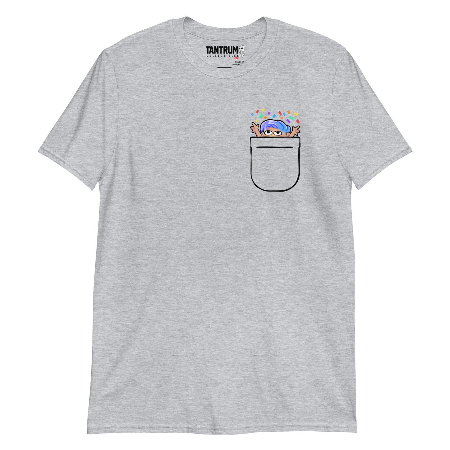 Fareeha - Unisex T-Shirt - Printed Pocket Party (Streamer Purchase)