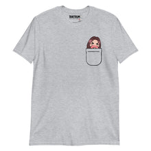Load image into Gallery viewer, SydSereia - Unisex T-Shirt - Printed Pocket Nom
