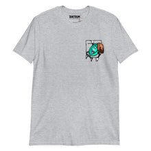 Load image into Gallery viewer, BadatButtons - Unisex T-Shirt - Printed Pocket BadatBouldering
