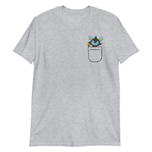 Mr_Luxio - Unisex T-Shirt - Printed Pocket Luxio