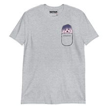 Load image into Gallery viewer, FocusOnMePlay - Unisex T-Shirt - Printed Pocket Scared

