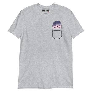FocusOnMePlay - Unisex T-Shirt - Printed Pocket Scared