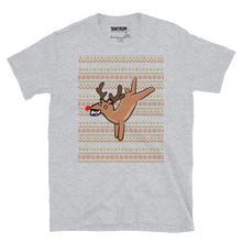 Load image into Gallery viewer, Burr -  Unisex T-Shirt - Christmas Hyuck Reindeer

