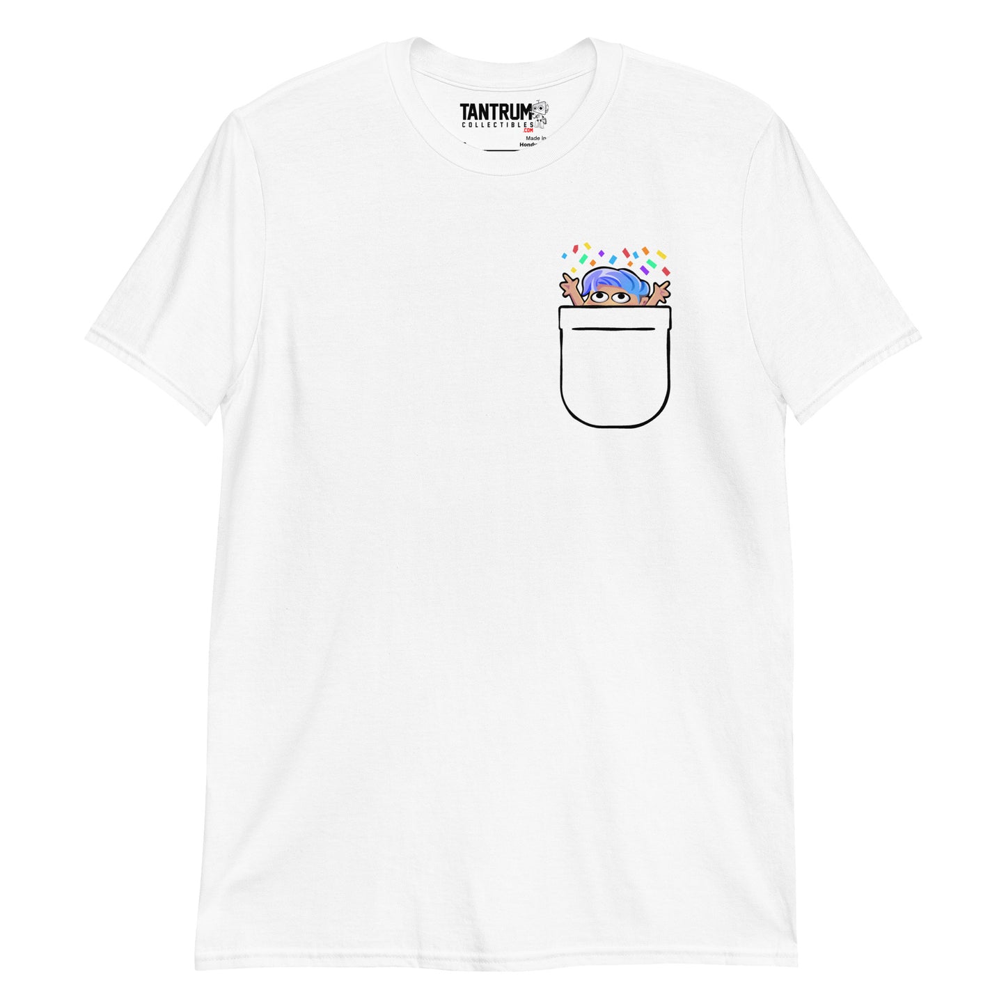 Fareeha - Unisex T-Shirt - Printed Pocket Party (Streamer Purchase)